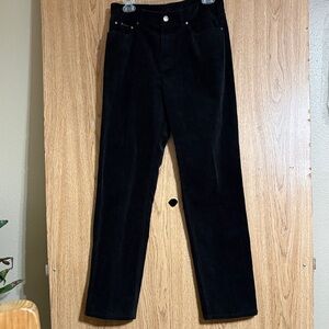 Ralph Lauren Black Corduroy Trousers